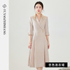 FUYAO扶摇 春季女装连衣裙2024新款轻国风温柔西装裙新中式工作服 商品缩略图4