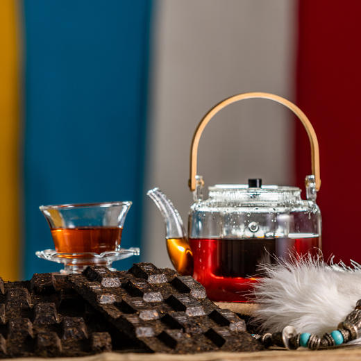 二合一青砖茶 500g 商品图3