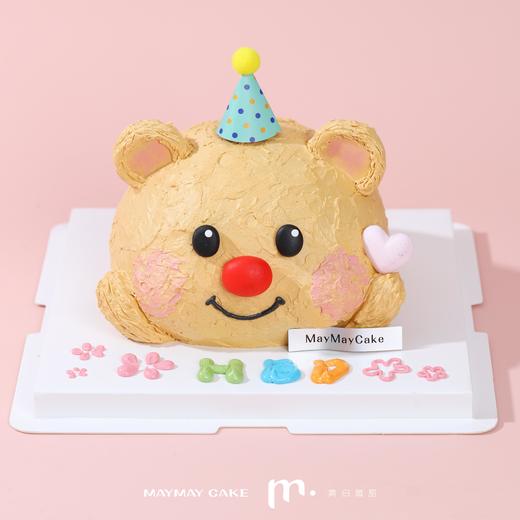 黄油小熊脑袋蛋糕【C4734】 商品图1