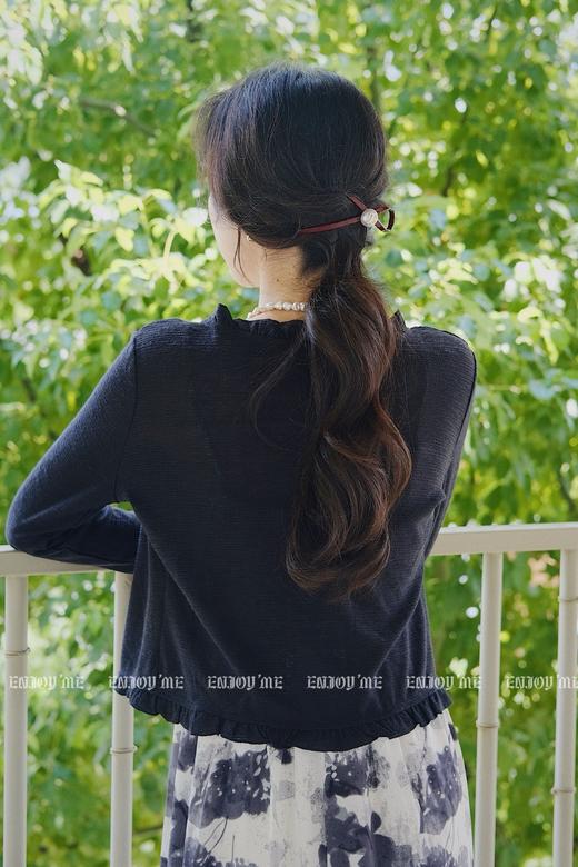 【门店同款】ENJOY秋季水墨画打揽两件套连衣裙 153899328 商品图3