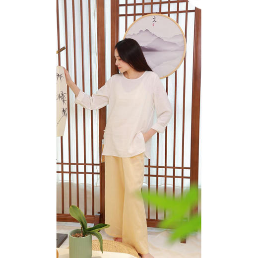 【抖音专属】阔腿裤（24709304-半见） 商品图0