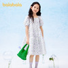 巴拉巴拉女童夏装儿童连衣裙新款中大童碎花甜美裙子泡泡袖潮 商品缩略图2