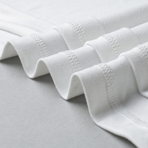 【双面磨毛】罗蒙春秋纯色t恤男长袖t恤男舒适打底衫男士t恤长袖上衣男 商品图7