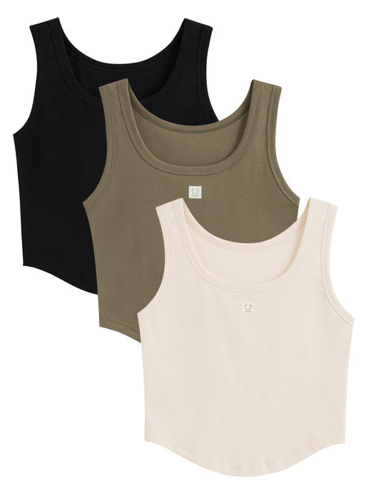 【第二件 0 元｜ 满2件 5 折】【秀黛】女时尚罗纹背心女士背心L2776011T【门店同款】 商品图7