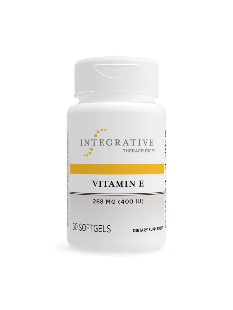 Integrative 维生素E生育酚软胶囊60粒