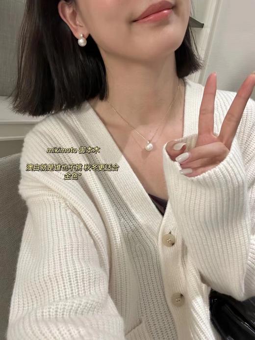 御本mikimot*o 戴妃项链耳钉一套 商品图2