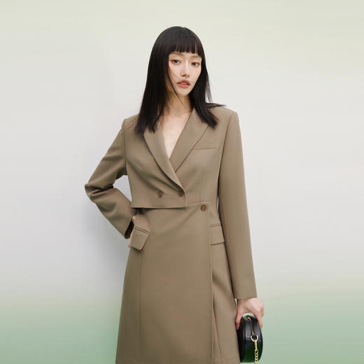 【商城同款】小麦檬春梭织连衣裙4E1290601 商品图4