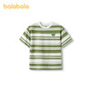 巴拉巴拉童装短袖条纹t恤男童夏季新款亲子纯棉打底上衣女酷 商品缩略图4