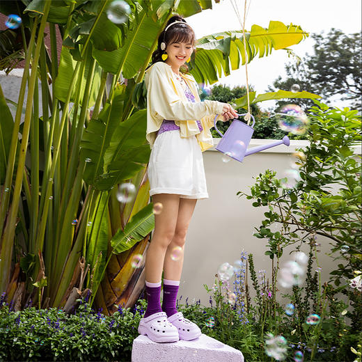 匹克态极奶酪洞洞鞋女鞋夏季新款时尚增高百搭拖鞋女ET42042L 商品图9