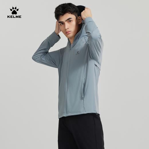 卡尔美夏季新款勇动风潮系列男士针织防晒衣 商品图2