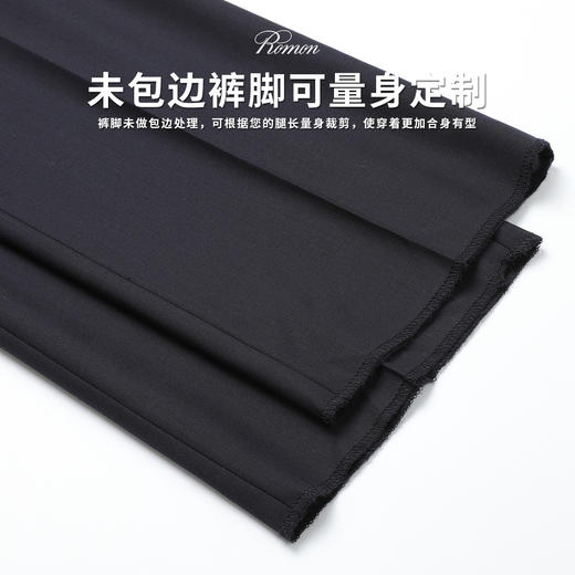 【70羊毛】罗蒙男士羊毛西装套装两件套商品质商务正装职业通勤西服套装 商品图9