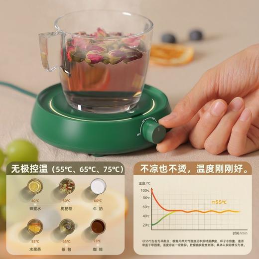 智能加热杯垫多功能自动55度恒温杯垫办公室家用宿舍礼物保温神器 商品图3