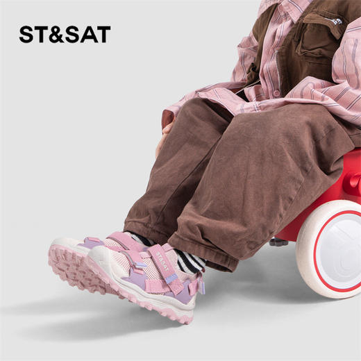 【童鞋】星期六透气包头休闲运动鞋SSC1131L14 商品图8