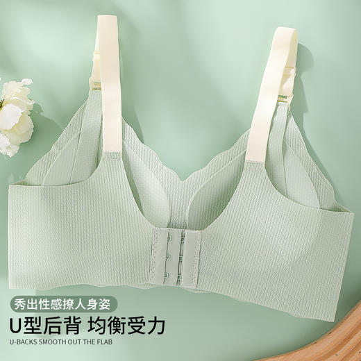 雅黛丽孕妇内衣孕期哺乳期两用聚拢防下垂文胸无钢圈无痕美背胸罩 商品图1