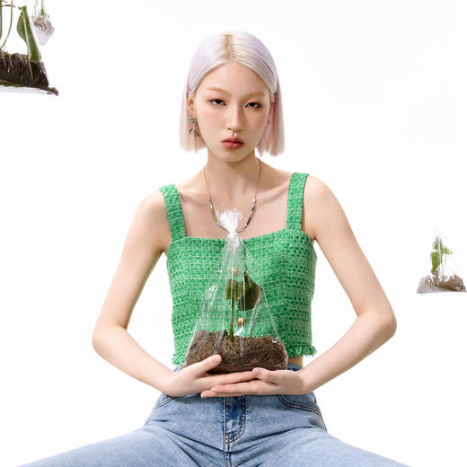 【商城同款】小麦檬夏吊带背心4E6221141 商品图2