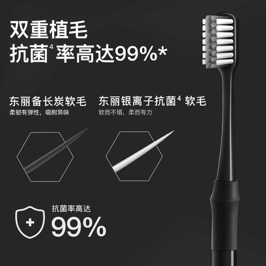 贝医生巴氏牙刷竹洁版 4支装 商品图5