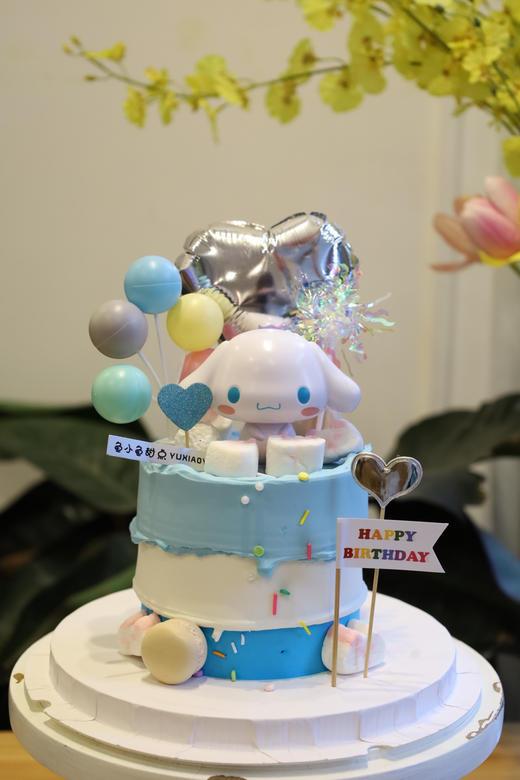 可爱蓝色系玉桂狗（图为4寸） 商品图2