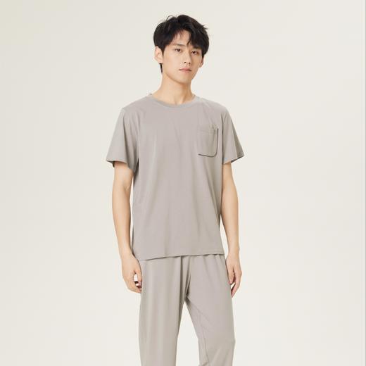 连绵·莫代尔凉感短袖长裤睡衣套装（男/女） 商品图12