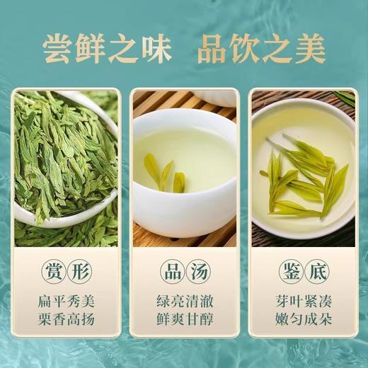 华祥苑国缤小蓝罐特级明前龙井茶叶2024年正季绿茶 商品图3