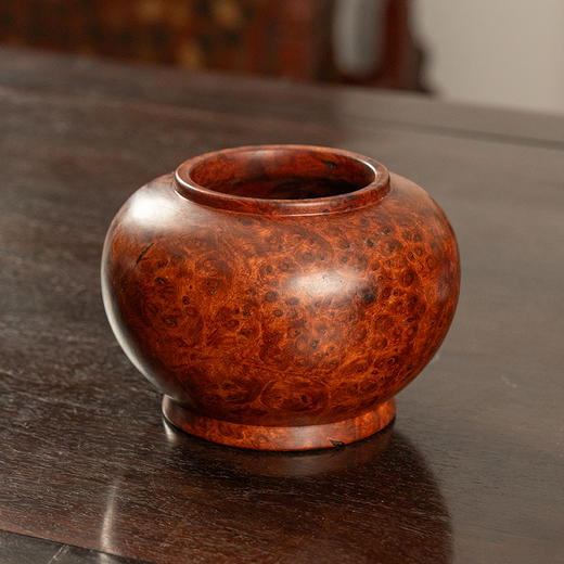 二十世纪 瘿木一木整挖水盂 商品图4