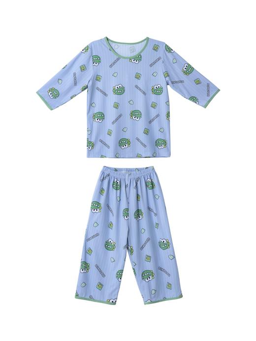 【39元限时秒杀】【秀黛】男童圆领针织印花空调衫男童睡衣家居服H1441002T【门店同款】【如遇缺货自动退款，介意勿拍】 商品图9