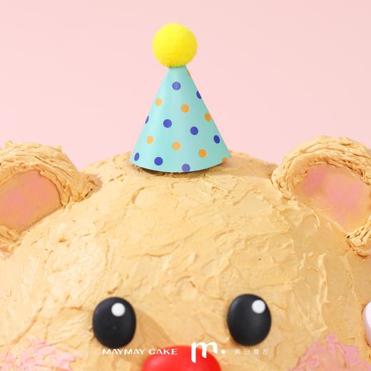 黄油小熊脑袋蛋糕【C4734】 商品图2