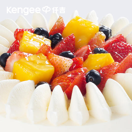 【高品质】和风甜心草莓 生日奶油蛋糕 新鲜水果 武汉三环内配送 提前48小时预定 商品图3
