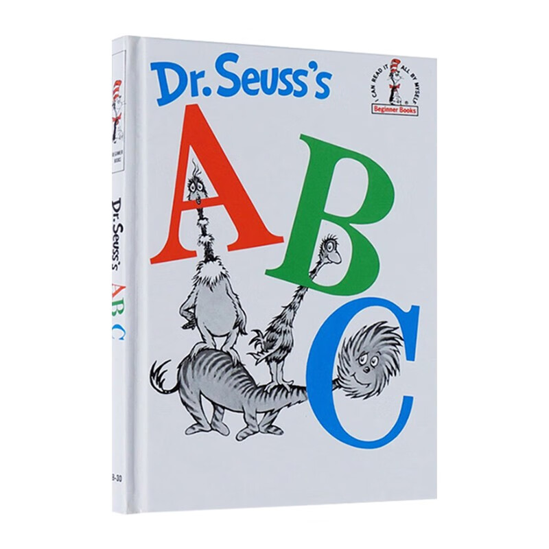 英文原版绘本 Dr Seuss's ABC 字母书精装 Dr Seuss 苏斯博士 廖彩杏书单 儿童启蒙学习故事书 亲子教育互动学习 . 梦想童趣城