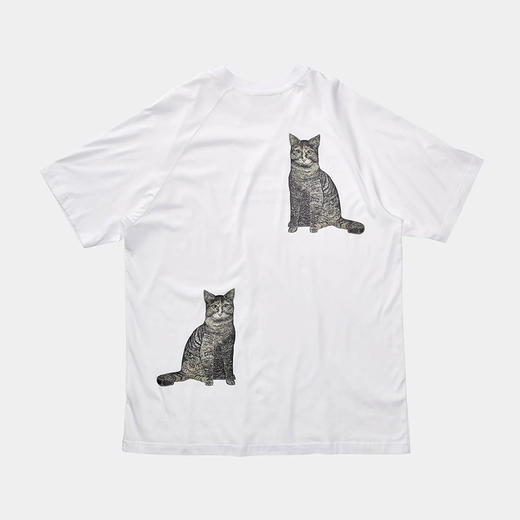 Song for the Mute "CATS" RAGLAN TEE 廓形短袖圆领T恤 商品图4