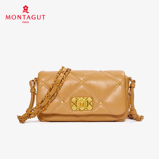 新色【高级羊皮系列】春夏时髦铆钉法棍包小方包 商品图7