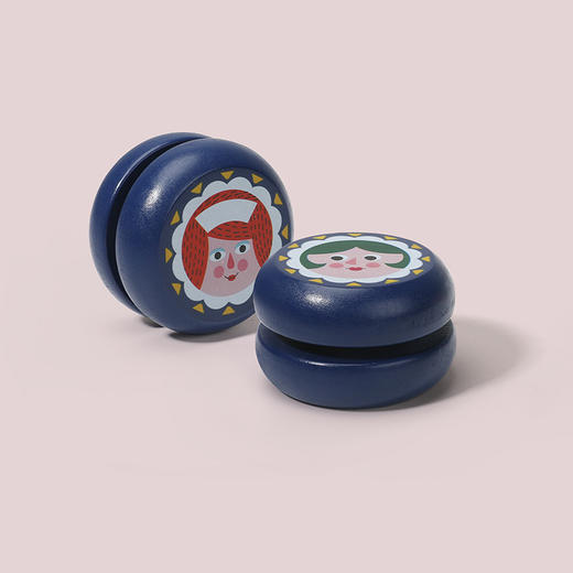 卡通木质悠悠球儿童可爱动物溜溜球幼儿园儿童礼物益智怀旧玩具 商品图11