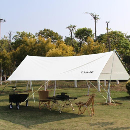 悠莱弗清风方形天幕（加厚加粗款）FT5704 商品图0