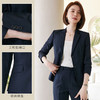【50羊毛】罗蒙女士西服套装商务通勤舒适含绵羊毛职业两件套女 商品缩略图4