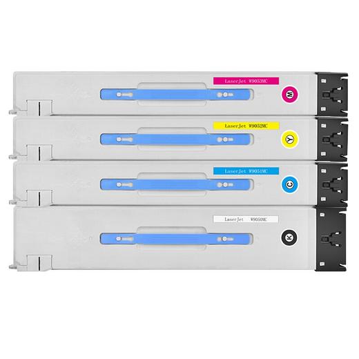 绘威W9050MC四色管理型粉盒套装 适用惠普HP E87640dn E87640z E87650dn E87650z E87660dn E87660z墨粉盒 商品图1