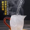 创意加厚公道杯玻璃彩把日式分茶器耐高温茶道配 件耐热透明高档 商品缩略图4