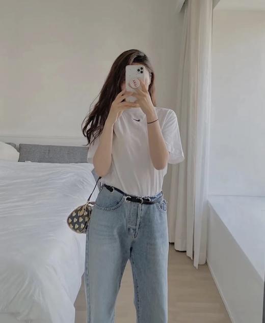 <曾小咸推荐> 纯棉刺绣小勾T恤 日常价109.99活动价79.99 只有今天！ 商品图10