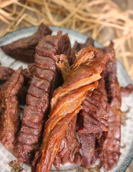 【鄂尔德吉】内蒙特产组合装风干牛肉干150g+牛板筋250g 商品图4