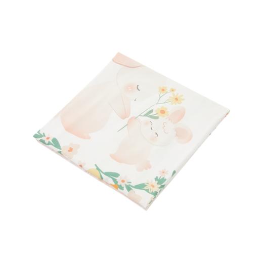 怡比我的农场纱布多功能毯HY24SPC002（红白/红黄）120*120cm 商品图1