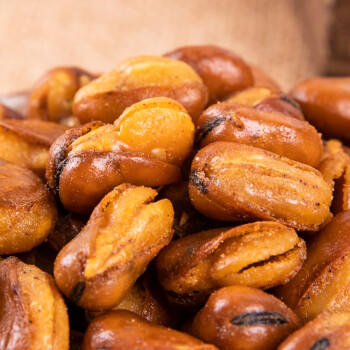 口水娃兰花豆混合味208g炒货蚕豆坚果干果休闲零食小吃 商品图0