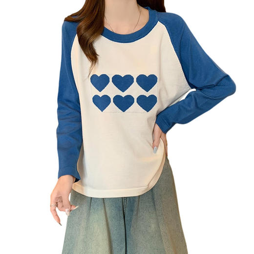 大码女装2025秋冬装新款洋气针织衫上衣胖mm宽松百搭打底衫 商品图4