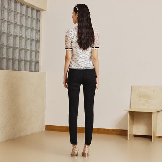 MAXRIENY | 法式复古氛围感蕾丝小吊带上衣女背心雪纺衫2023夏季(货号:MS88TP043D00) 商品图3