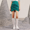 MAXRIENY | 【商场同款】MAXRIENY祖母绿不规则烫钻半裙设计感包臀(货号:MC88SK035G60) 商品缩略图0