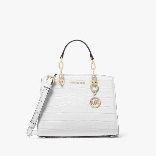 1楼MK MICHAEL KORS CYNTHIA 小号压纹牛皮手提包 商品图1