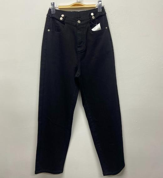 210WS腰头五粒扣牛仔长裤30821（黑） 秋季 309133000028 商品图0