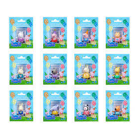 孩之宝Hasbro 小猪佩奇派对朋友公仔系列HASCG01525C40随机发