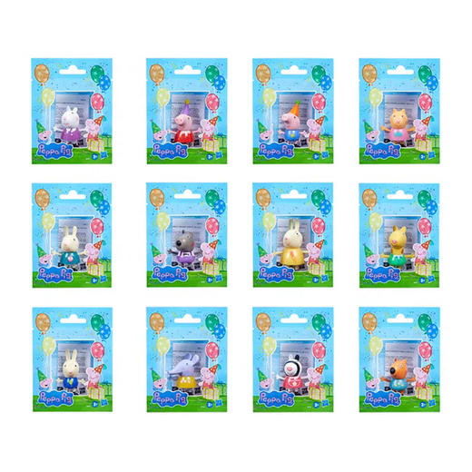 孩之宝Hasbro 小猪佩奇派对朋友公仔系列HASCG01525C40随机发 商品图0