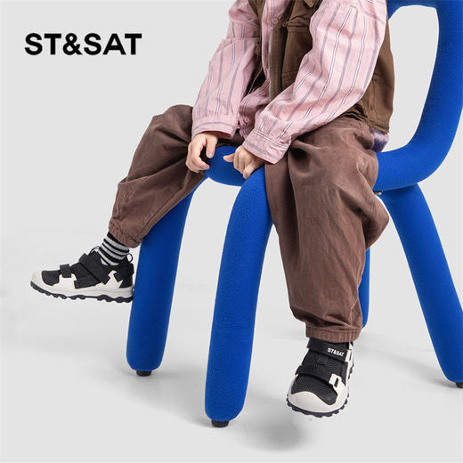 【童鞋】星期六透气包头休闲运动鞋SSC1131L14 商品图5