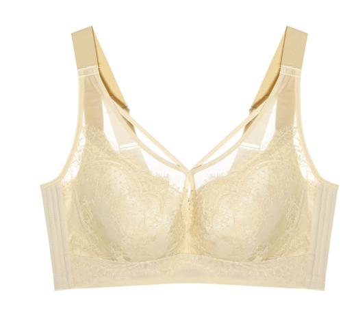 【满2件/99元】【D杯单件】【秀黛】茉莉香颂软圈拼棉杯文胸H6110006D【专柜同款】【如遇缺货自动退款，介意勿拍】 商品图4