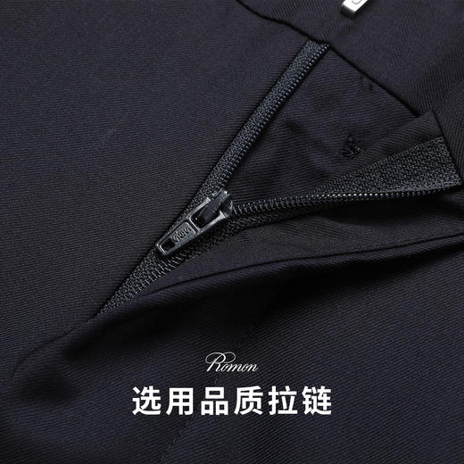 【70羊毛】罗蒙男士羊毛西装套装两件套商品质商务正装职业通勤西服套装 商品图8