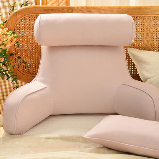 纯色系列多功能靠枕床头靠垫软包大靠背 商品图3